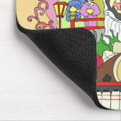 道の駅くじ　やませ土風館　オリジナルキャラクターどっふぅくん　マウスパッド　祭りＶｅｒ. マウスパッド (コーナー)