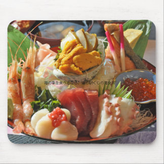 道の駅くじ　名物　海女丼のマウスパッド マウスパッド