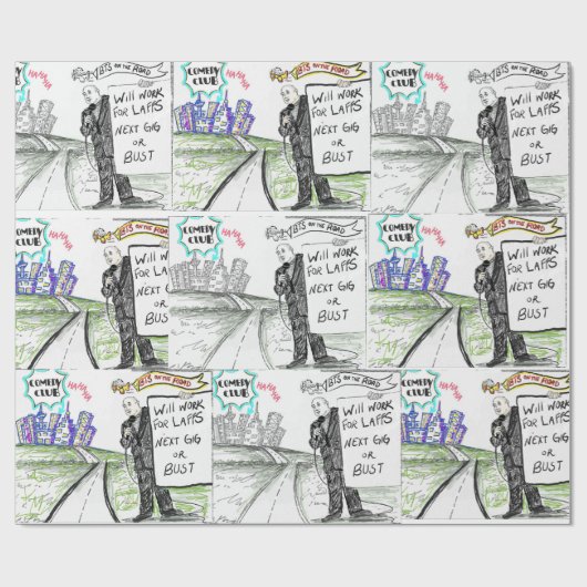 道のBTS ラッピングペーパー (フラット)