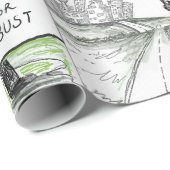 道のBTS ラッピングペーパー (ロールコーナー)