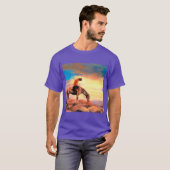 道のTシャツの端 Tシャツ (正面フル)