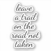 道は取らないカスタムビニールのシール シール (正面)