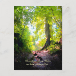 道は常に最も険しいようだ… ポストカード