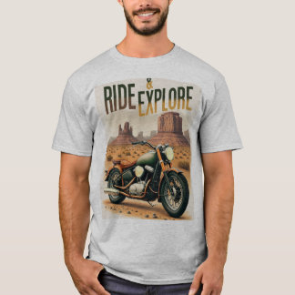 道は我が家 – バイク・ツーリングTシャツ Tシャツ