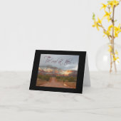 道は知らぬ カード (黄色い花)