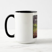 『道は知られざる』予備魂によるマグカップ マグカップ (左)