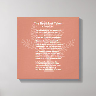 道は行かれなかった キャンバスプリント