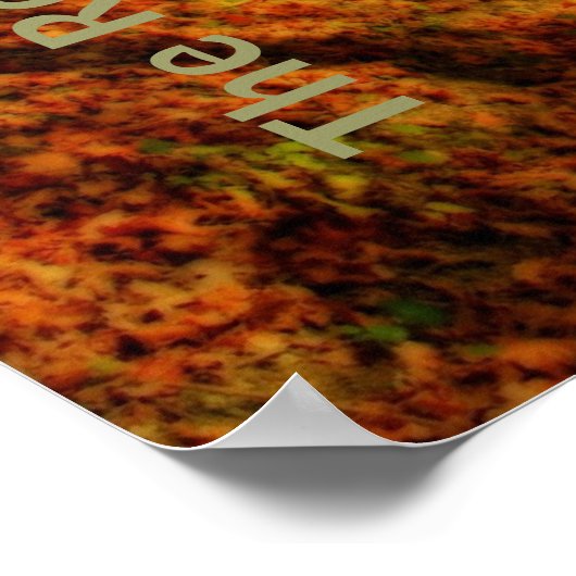 道は通らない ポスター (角)