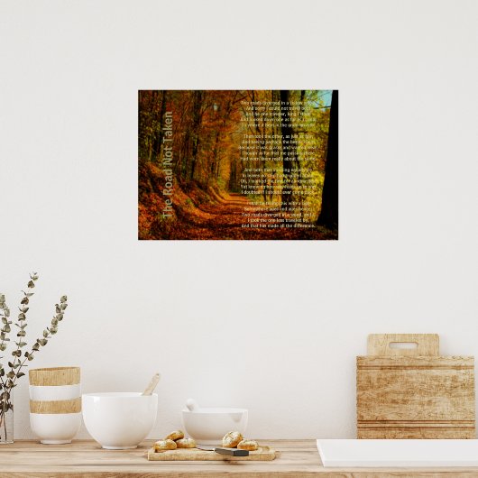 道は通らない ポスター (キッチン)