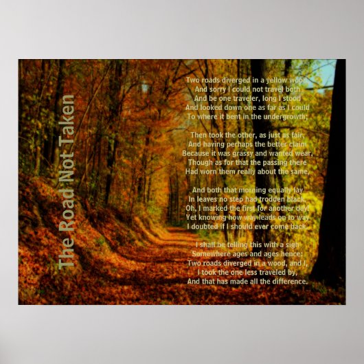 道は通らない ポスター (正面)