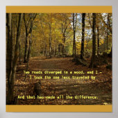 道は通らない ポスター (正面)