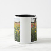 道ばたの野草，テキサス州,春 マグカップ (中央)