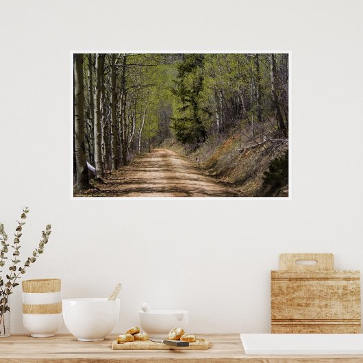 道を下る ポスター (キッチン)