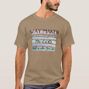 道を作る神 Tシャツ