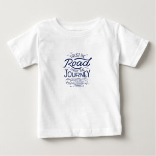道を信楽しむじる ベビーTシャツ