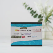 道を再考失ったする ポストカード (スタンド正面)