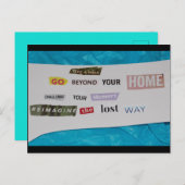 道を再考失ったする ポストカード (正面/裏面)