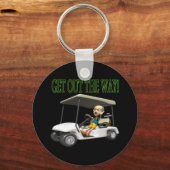 道を出る キーホルダー (正面)