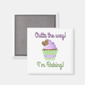 道を出ろ！私はベーキング! マグネット (正面/裏面)