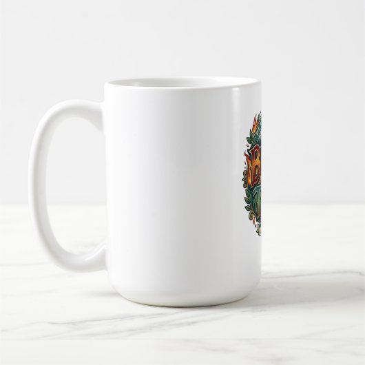 道を切り拓け コーヒーマグカップ (左)
