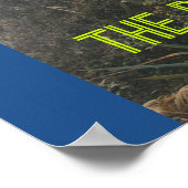 道を少なく旅する – ポスタやる気を起こさせるー ポスター (角)