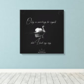 道を探す キャンバスプリント (インサイチュ (ウッドフロア))