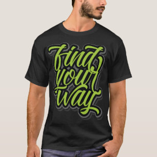 道を探す Tシャツ
