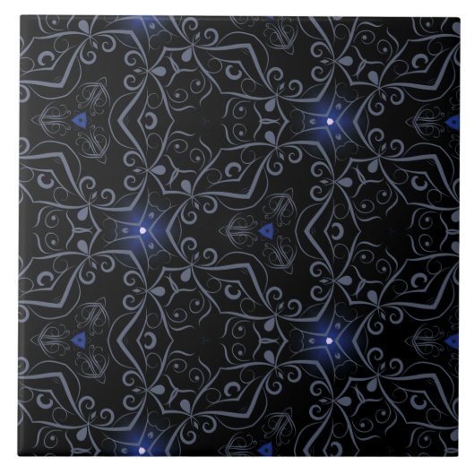 道を案内する タイル (正面)