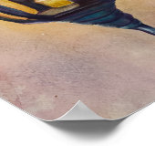 道を照らす ポスター (角)