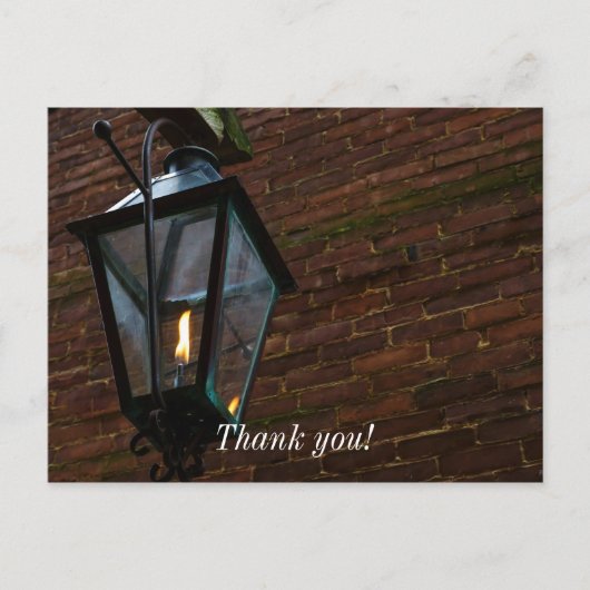 道を照らす ポストカード (正面)