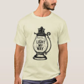 道を照らす Tシャツ (正面)