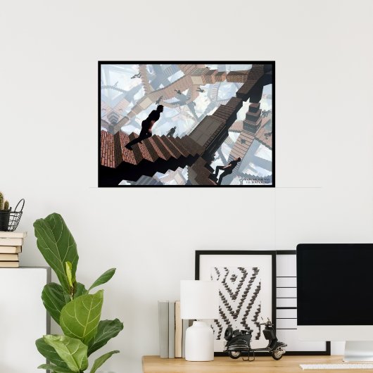 道を見せる ポスター (ホームオフィス)