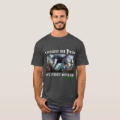 道を見つけた – ダークシャツ Tシャツ (正面フル)