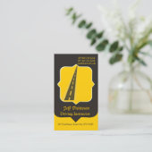 道を進め!運転インストラクタードライバ 名刺 (スタンド正面)