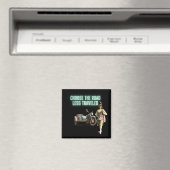 道を選ぶ旅の少ないおもしろい変更された芸術 マグネット (インサイチュ (食洗機))