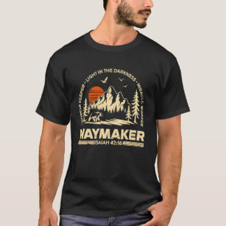 道を開く者 奇跡を起こす者 約束を守る者 キリスト教 M Tシャツ