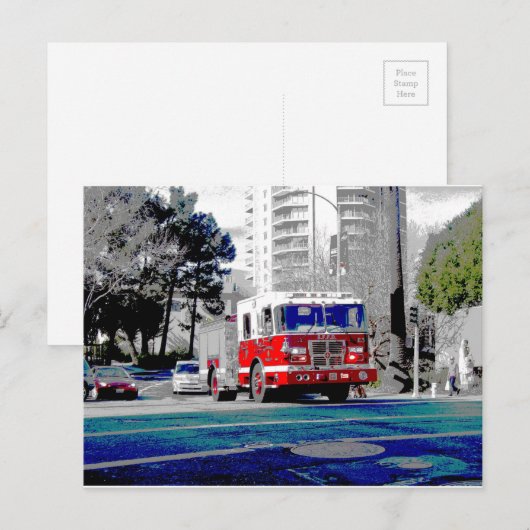 道を開け!!!! ポストカード (正面/裏面)