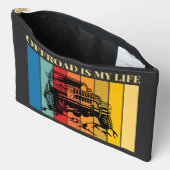 道を離れて私の人生を歩む アクセサリーポーチ (見開き)