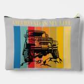 道を離れて私の人生を歩む アクセサリーポーチ (裏面)