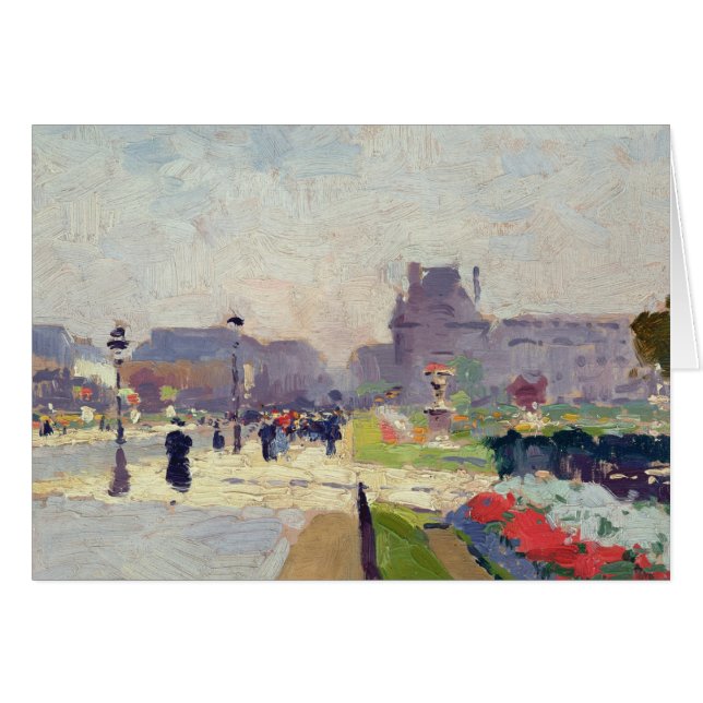 道ポールDeroulede、Tuileries、パリ (正面横)