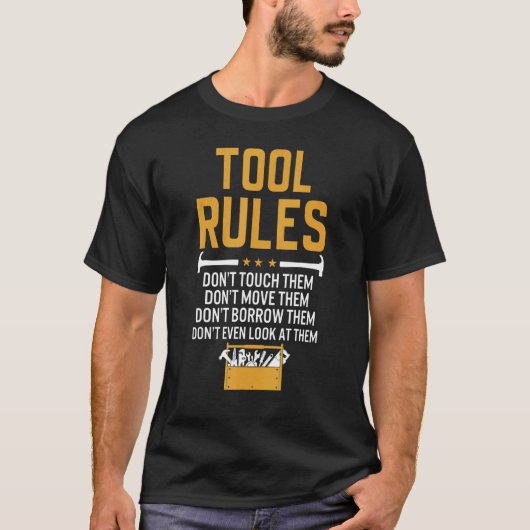 道具の掟 ハンディマン Tシャツ (正面)