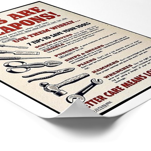 道具は武器だ！ ポスター (角)