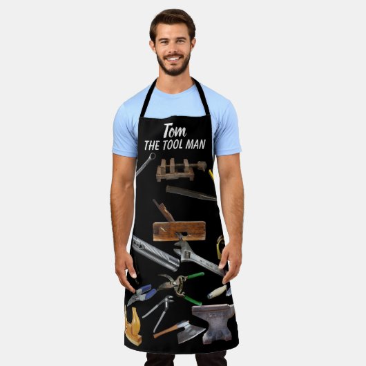 道具屋 エプロン (着用した状態)