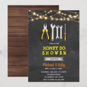 道具 ハニードゥシャワー招待状 招待状 (正面/裏面)