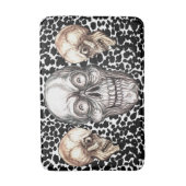 道化のスカル バスマット (正面縦)