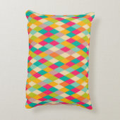 道化師のヴィンテージパターン アクセントクッション (裏面(縦))