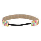 道化師のヴィンテージパターン アスレチックヘッドバンド (裏面)