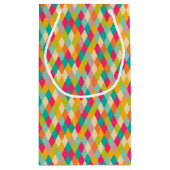 道化師のヴィンテージパターン スモールペーパーバッグ (裏面)