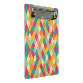 道化師のヴィンテージパターン ミニクリップボード (アングル)