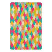 道化師のヴィンテージパターン ミニクリップボード (裏面)